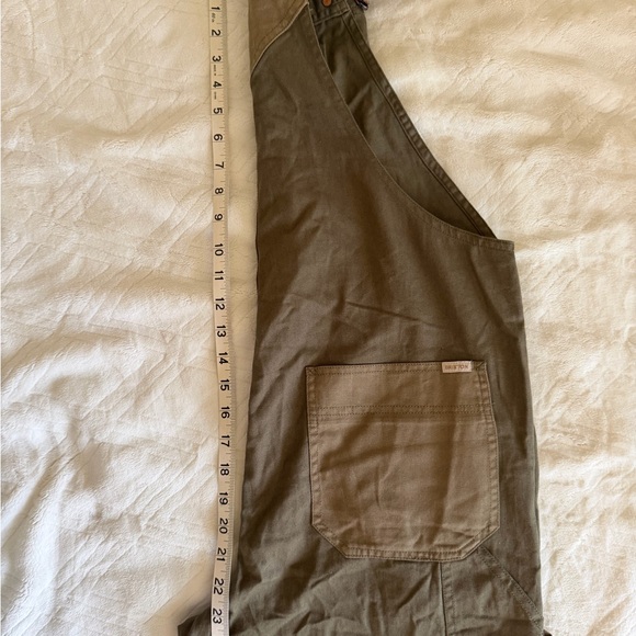 Brixton Women's Olive Overalls - Picture 5 of 11
